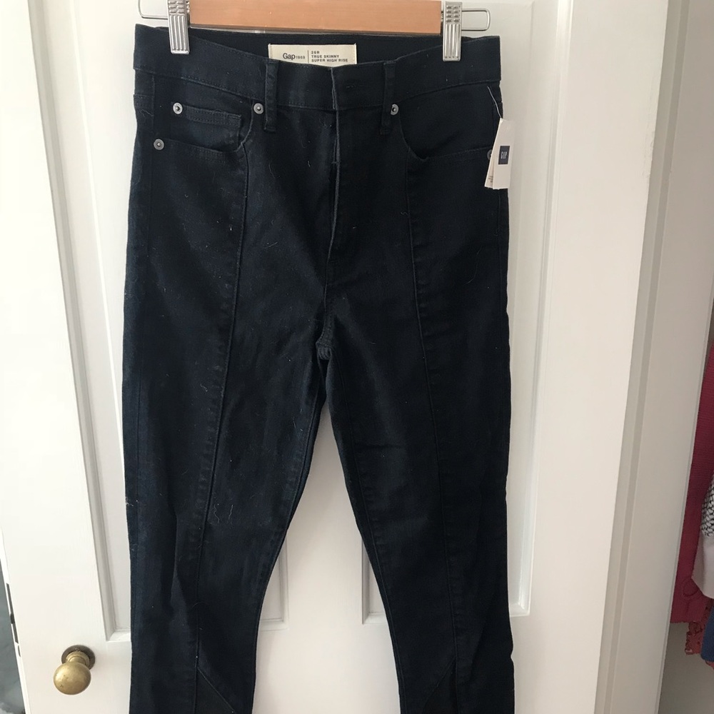 Gap dark jeans. Size 26R
